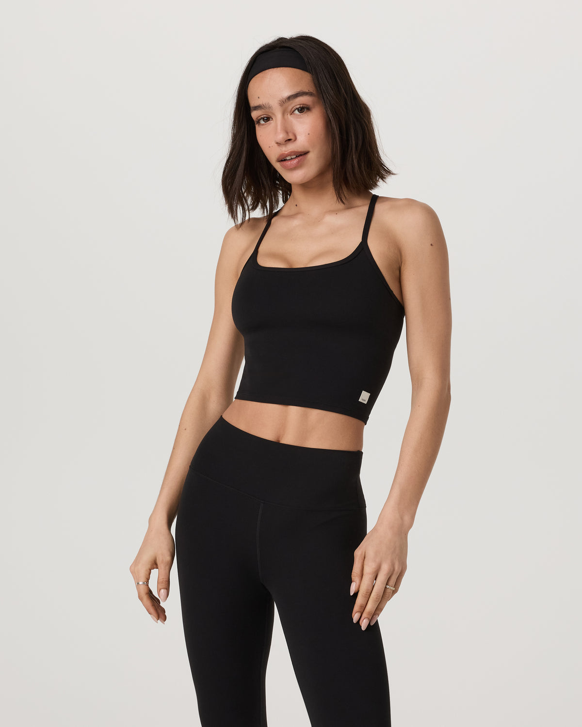 Vuori AllTheFeels™ Tank 2.0 Black Workout Tank Top | Vuori onsale