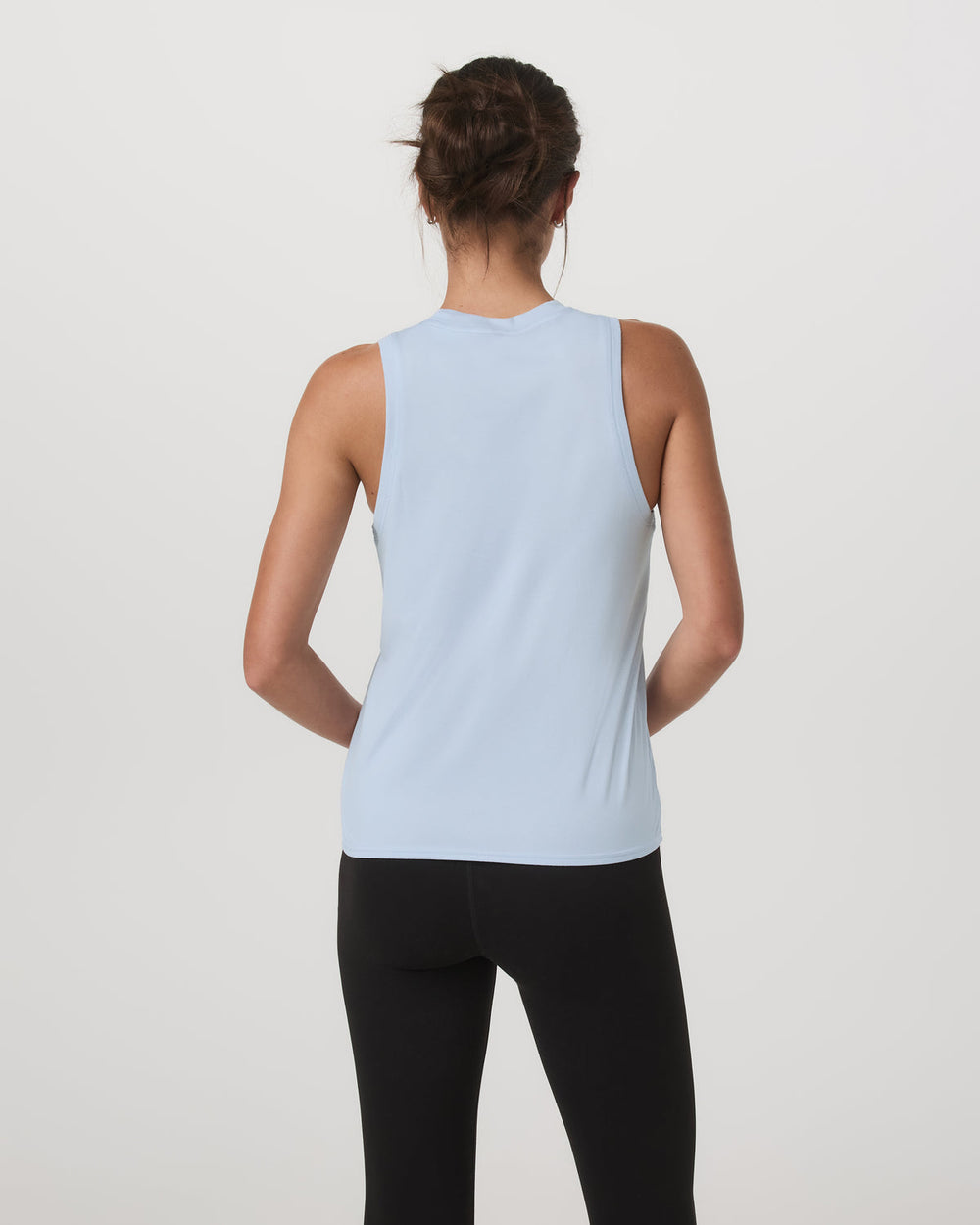 Energy Top - Long Women's Soft Sky Heather Tank Top | Vuori online