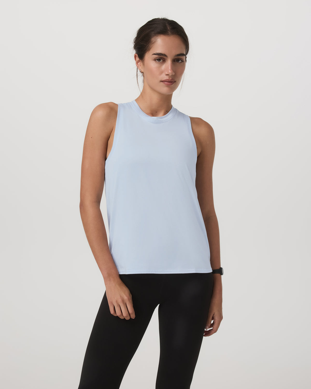 Energy Top - Long Women's Soft Sky Heather Tank Top | Vuori online