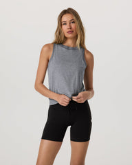 Energy Top Women's Heather Grey Tank Top | Vuori shop