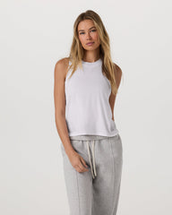 Energy Top Women's White Athletic Tank Top | Vuori for sale
