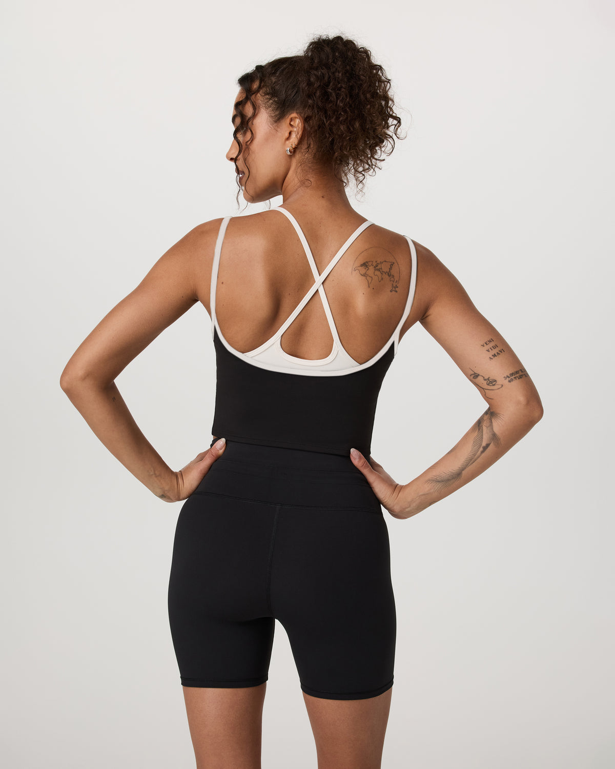 Daily Layered Tank Women's Black Performance Top | Vuori shop