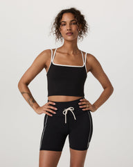 Daily Layered Tank Women's Black Performance Top | Vuori shop
