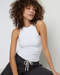 Vuori AllTheFeels Crew Tank White | Vuori sale