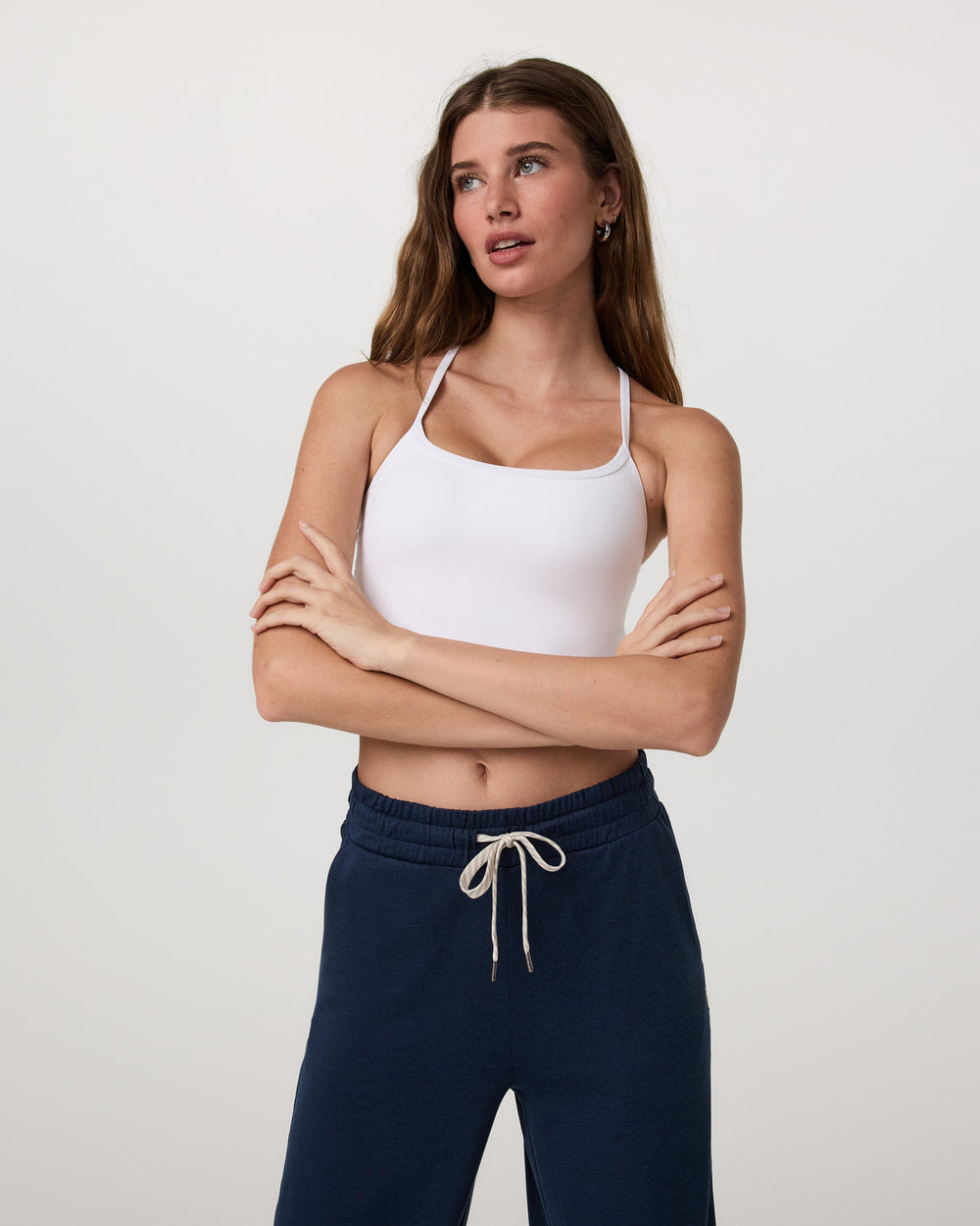 Vuori AllTheFeels™ Tank 2.0 White Workout Tank Top | Vuori outlet