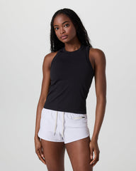 Seamless Surge Tank Black | Vuori shop