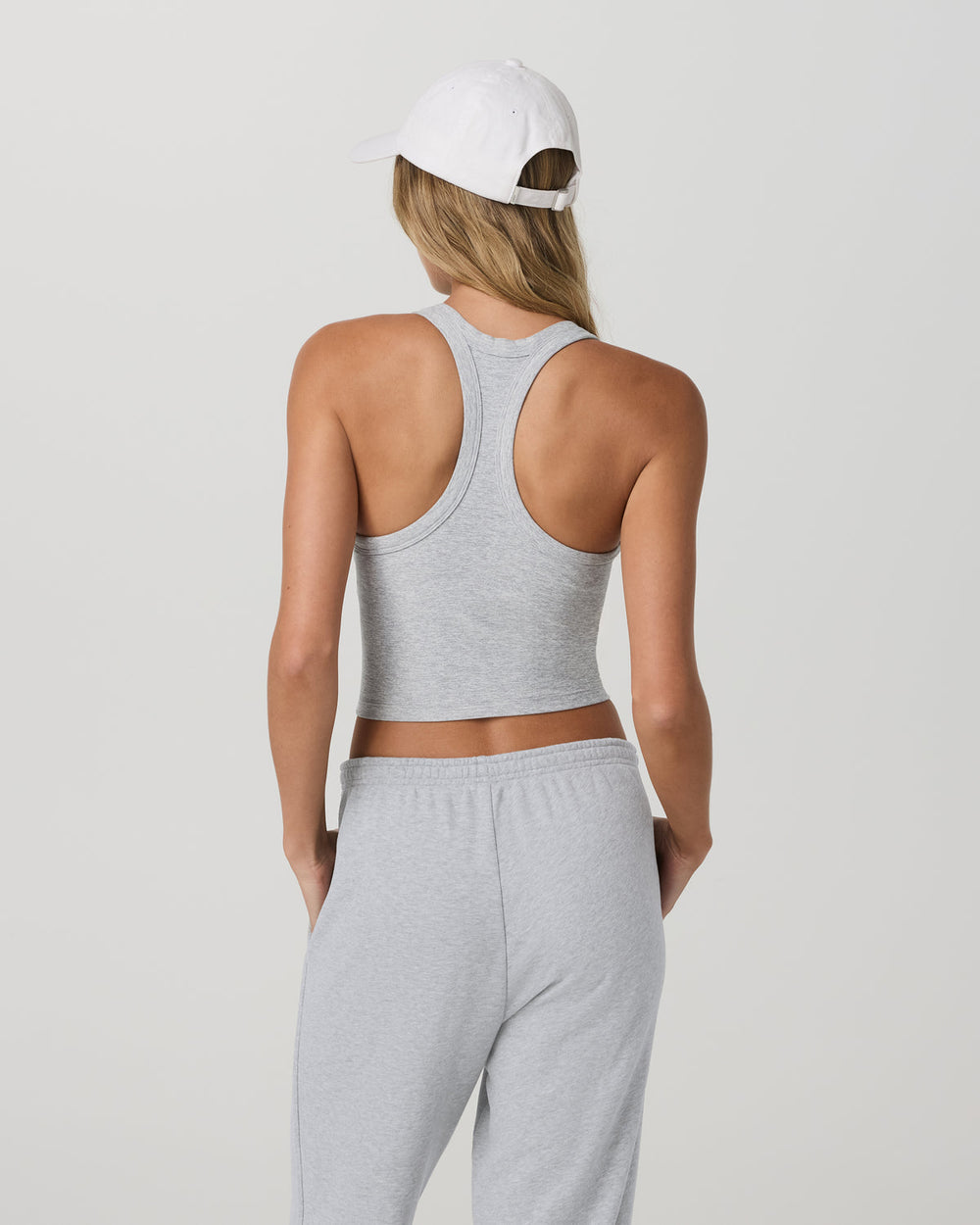 Elevation Racerback Tank Light Heather Grey | Vuori onsale
