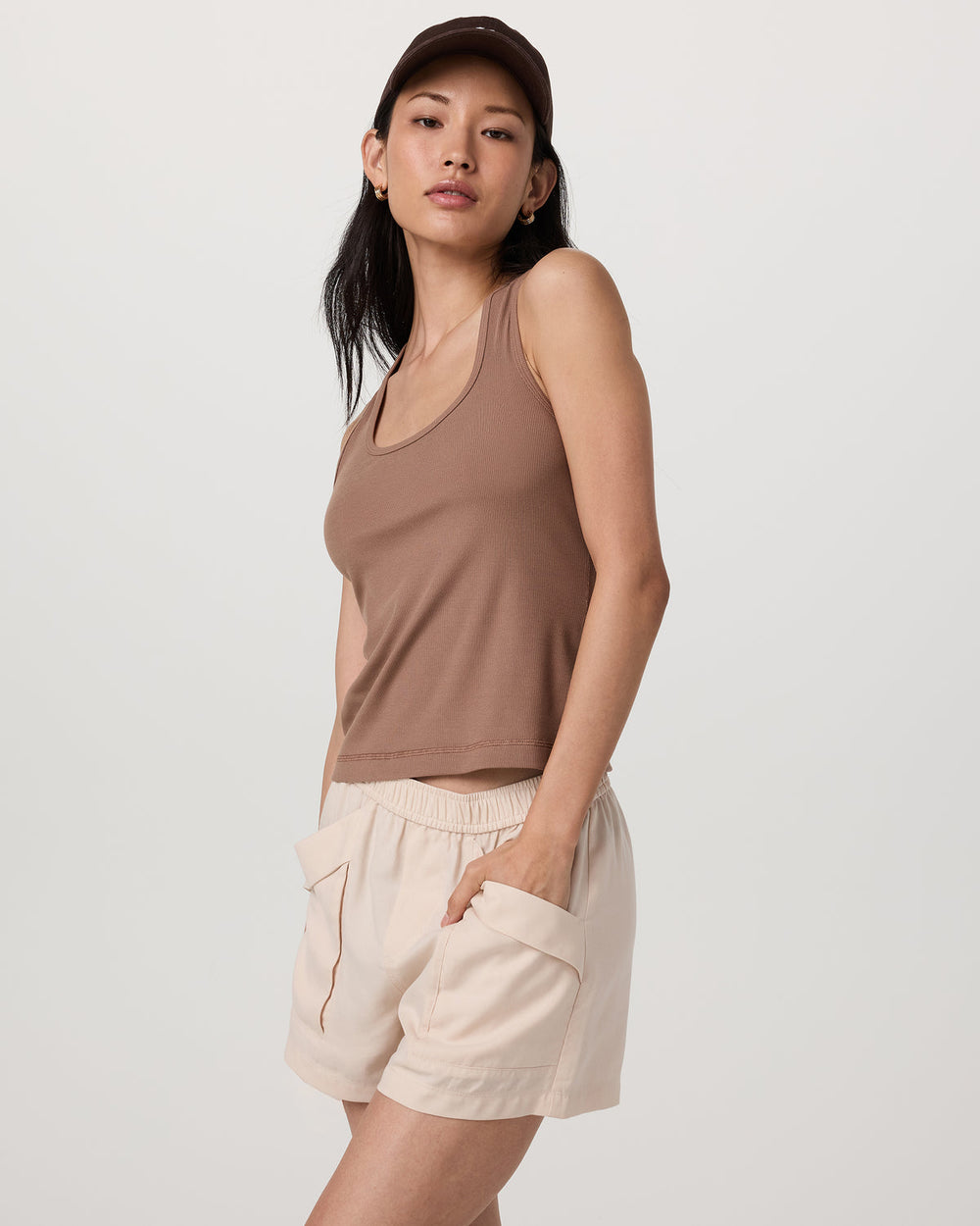 Pose Layering Tank Women's Nutmeg Tank Top | Vuori shop