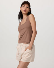 Pose Layering Tank Women's Nutmeg Tank Top | Vuori shop