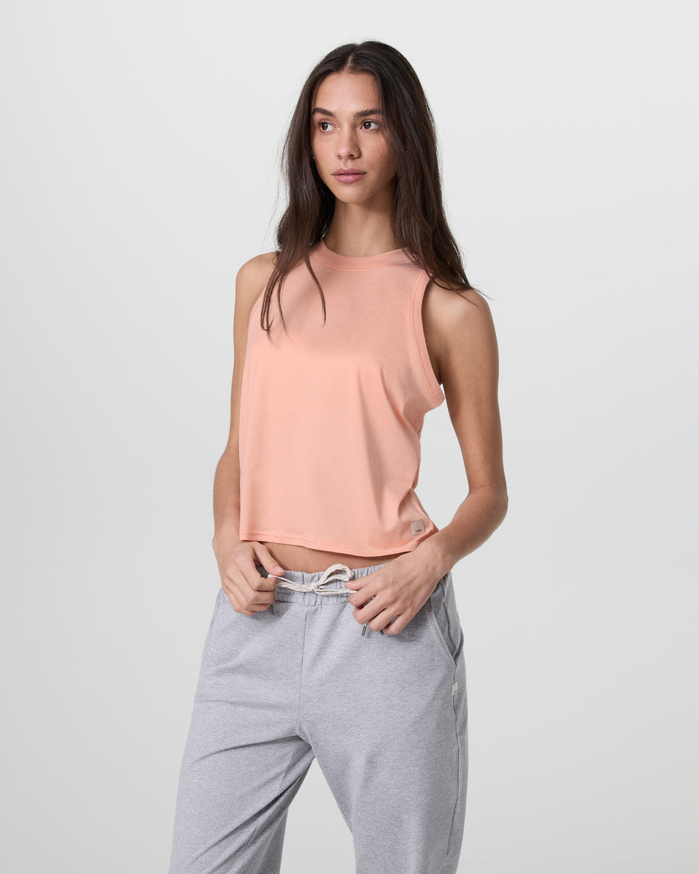 Energy Top Bright Peach Heather | Vuori shop