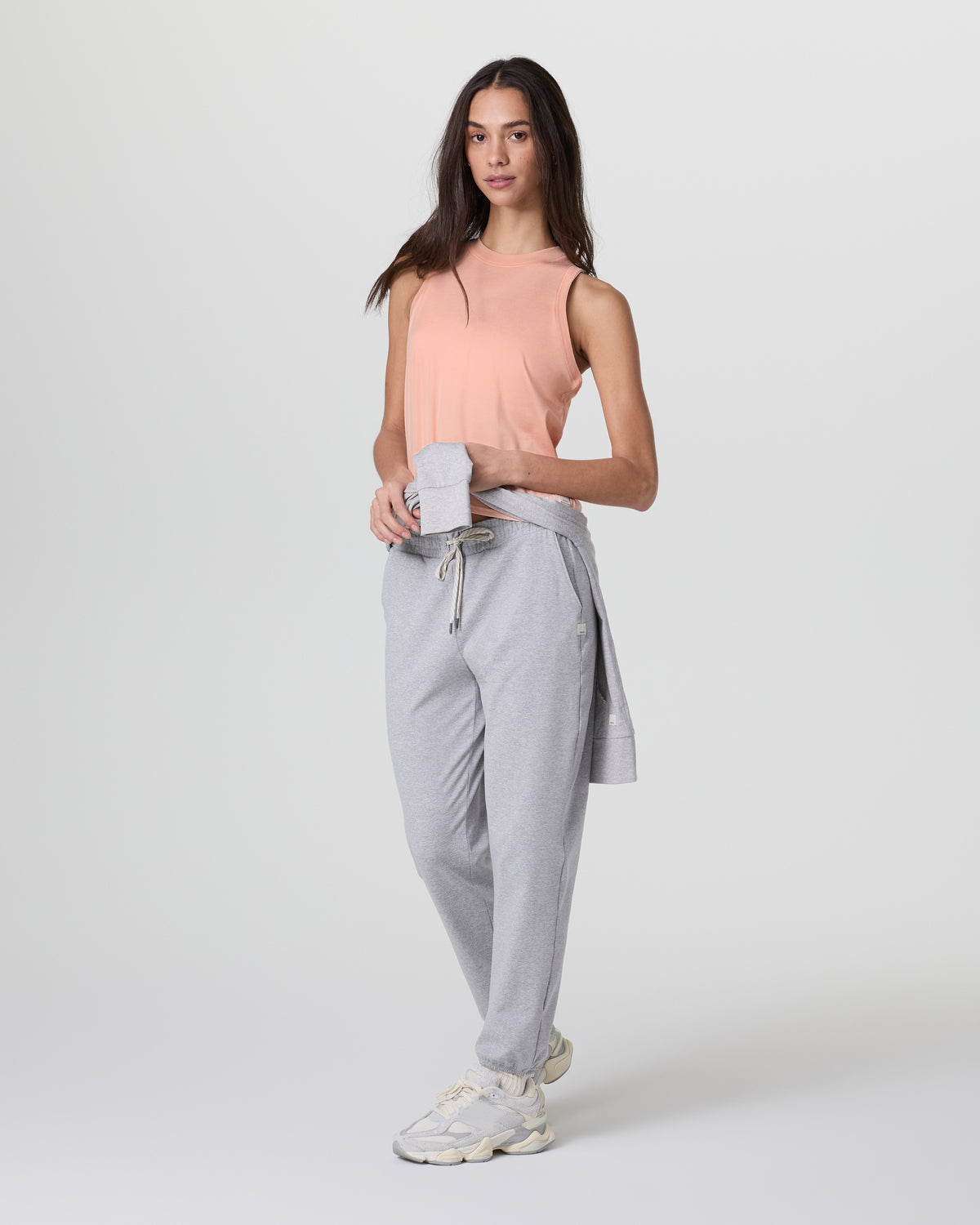 Energy Top Bright Peach Heather | Vuori shop