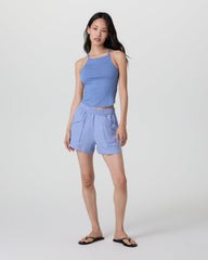 Marina Rib Tank Bluebell | Vuori discount