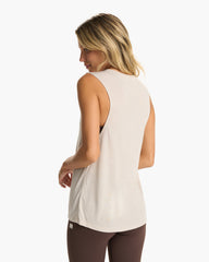 The Rise The Shine Tank Heather Dust | Vuori onsale