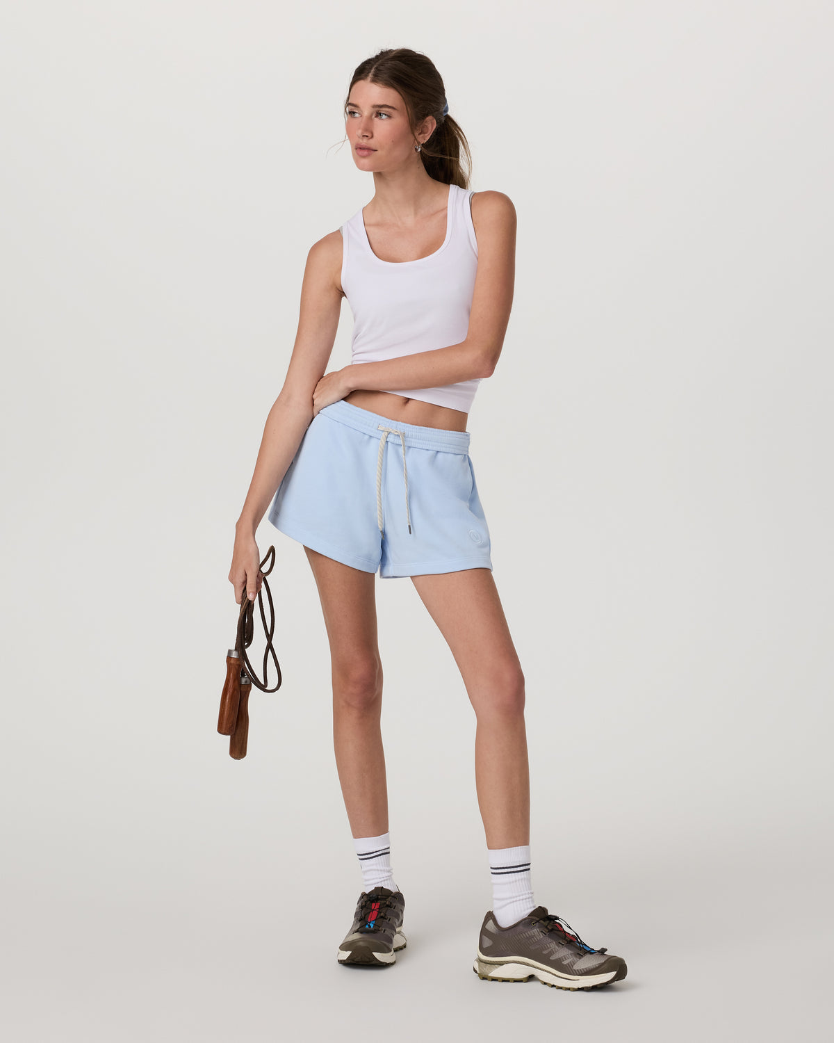 Pose Layering Tank Women's White Tank Top | Vuori shop