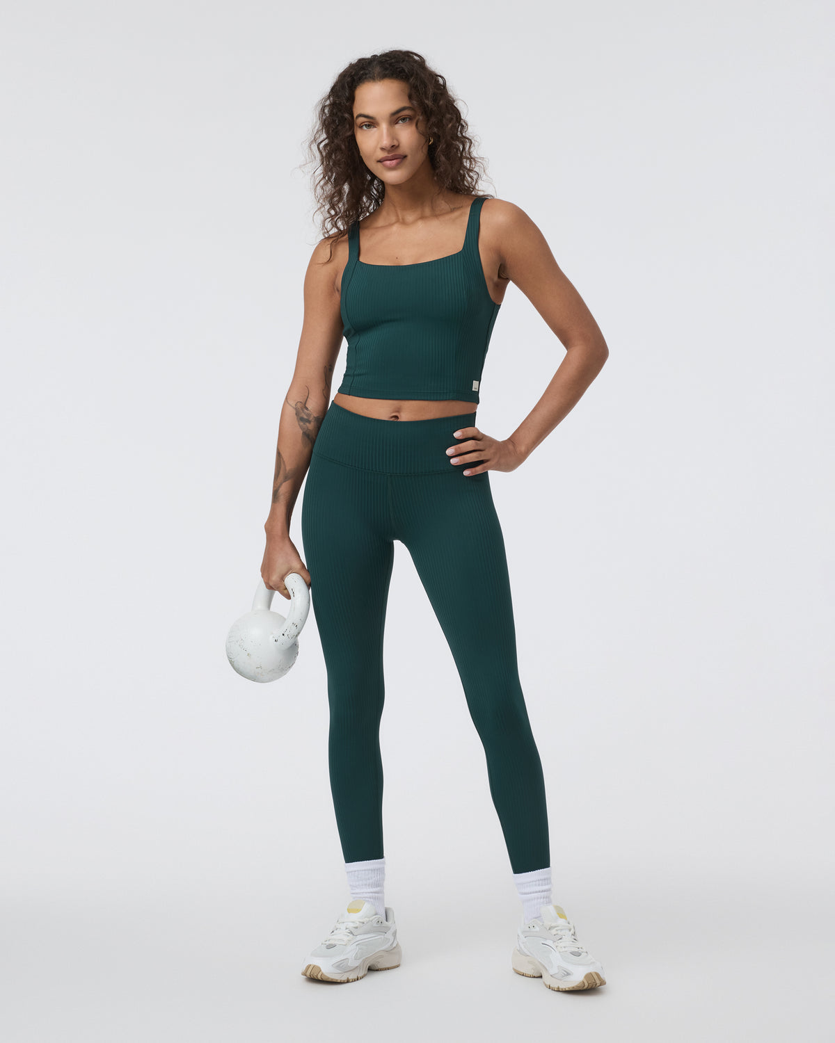 Inversion Rib Support Tank Moss | Vuori sale