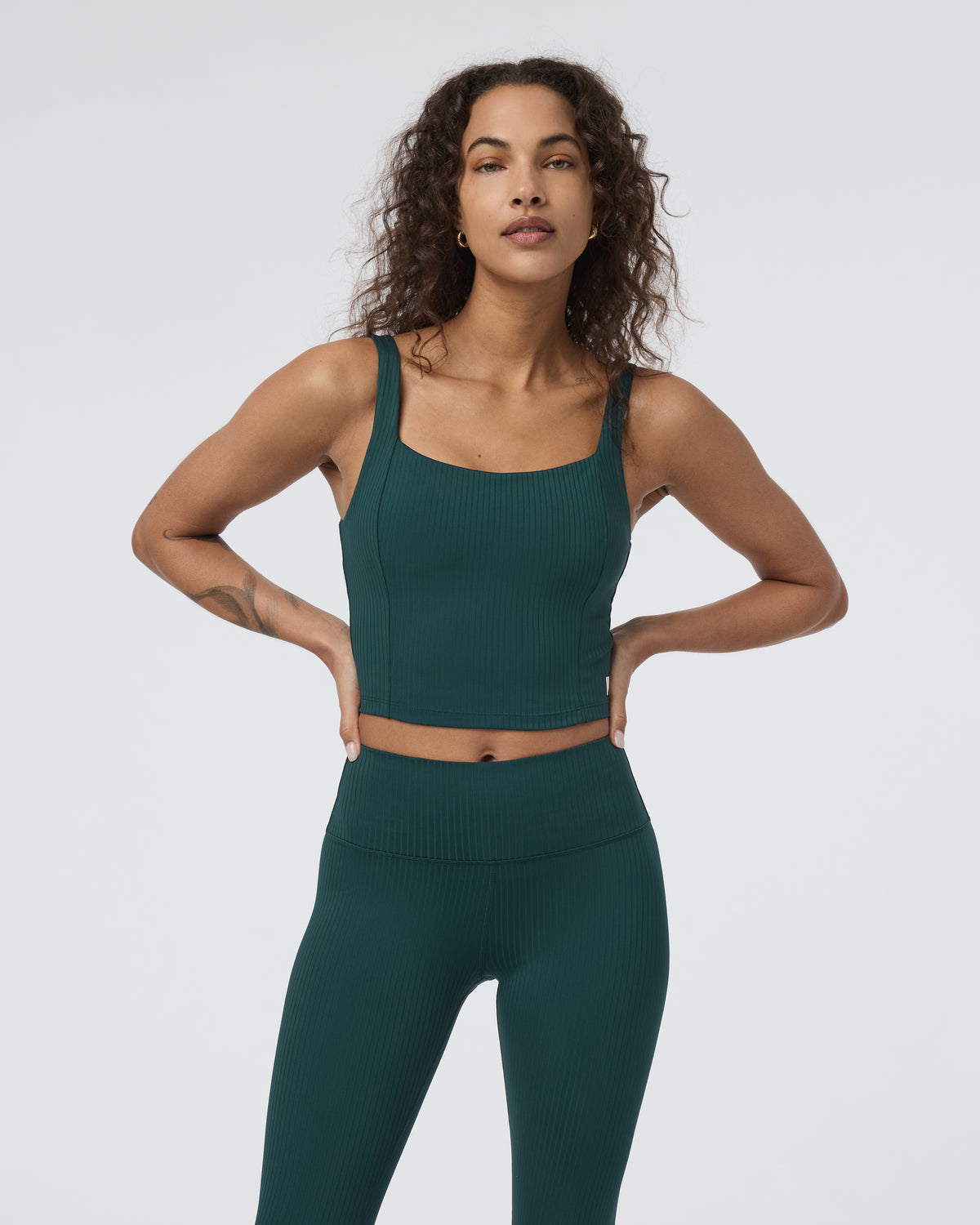 Inversion Rib Support Tank Moss | Vuori sale