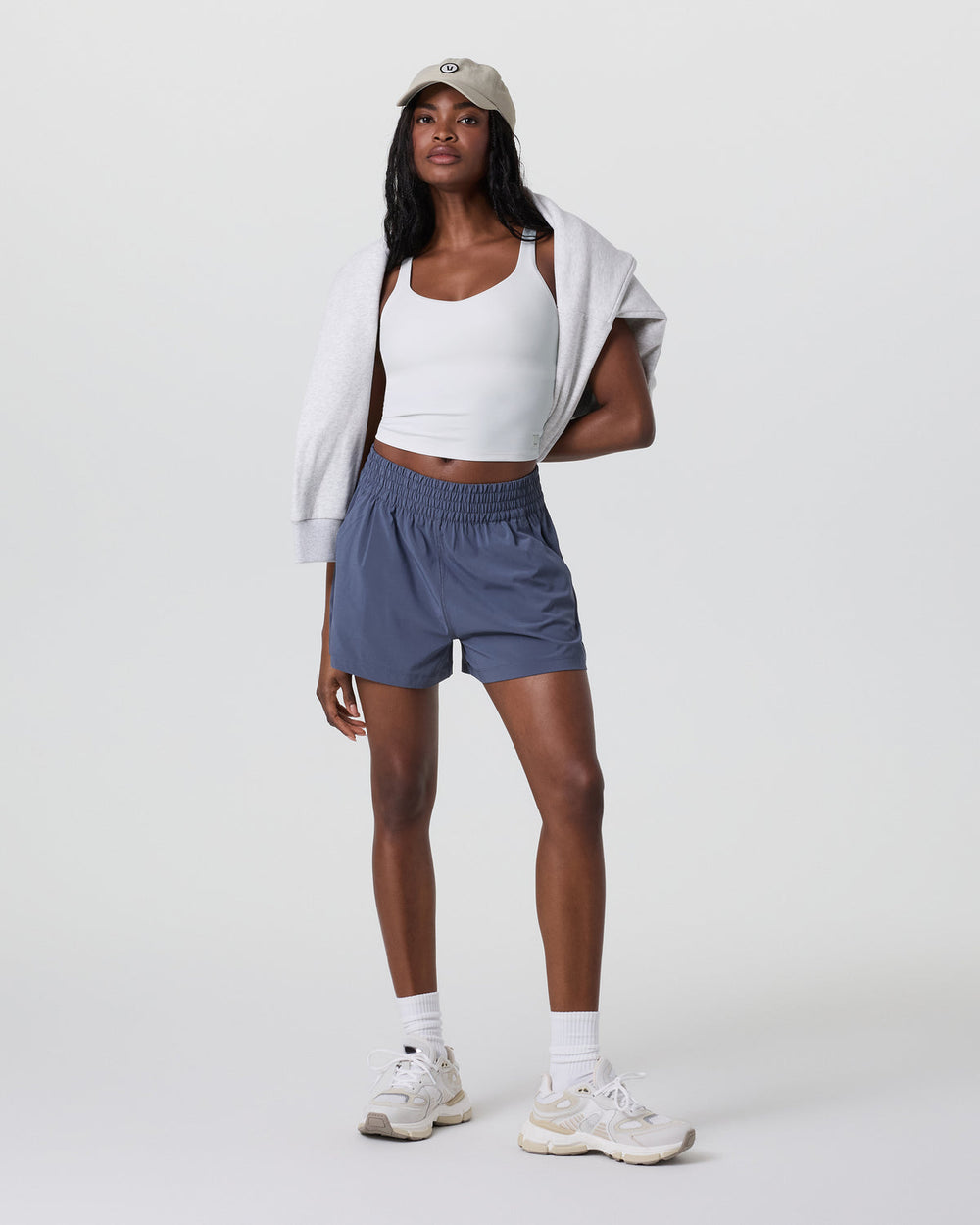 Dynamic Tank White Racerback Tank | Vuori shop