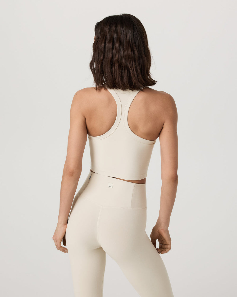 Elevation Racerback Tank Women's Bone Heather Top | Vuori sale