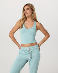 Halo Performance Crop 2.0 Sea Spray Heather | Vuori onsale