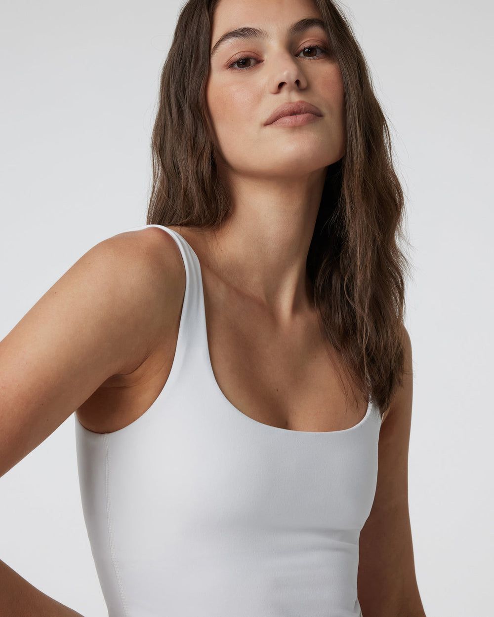 Daily Crop Women's White Crop Tank Top | Vuori onsale