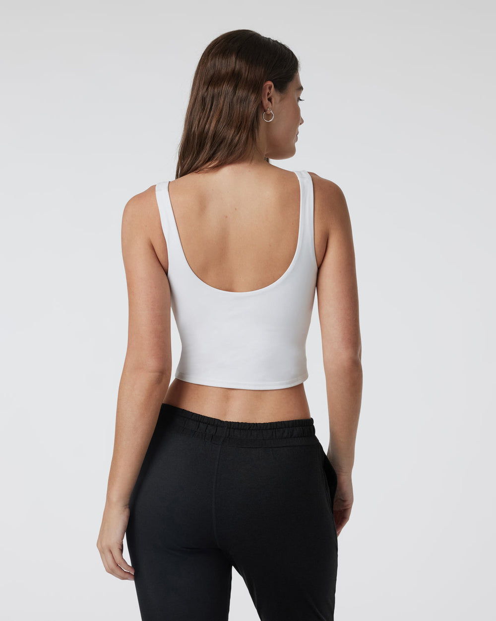 Daily Crop Women's White Crop Tank Top | Vuori onsale