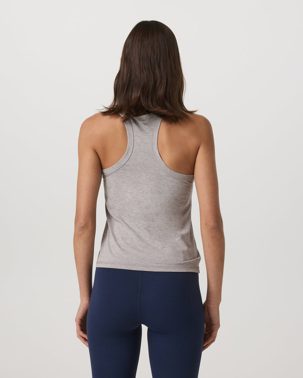 Lux Racerback Tank Women's Light Heather Grey Top | Vuori discount