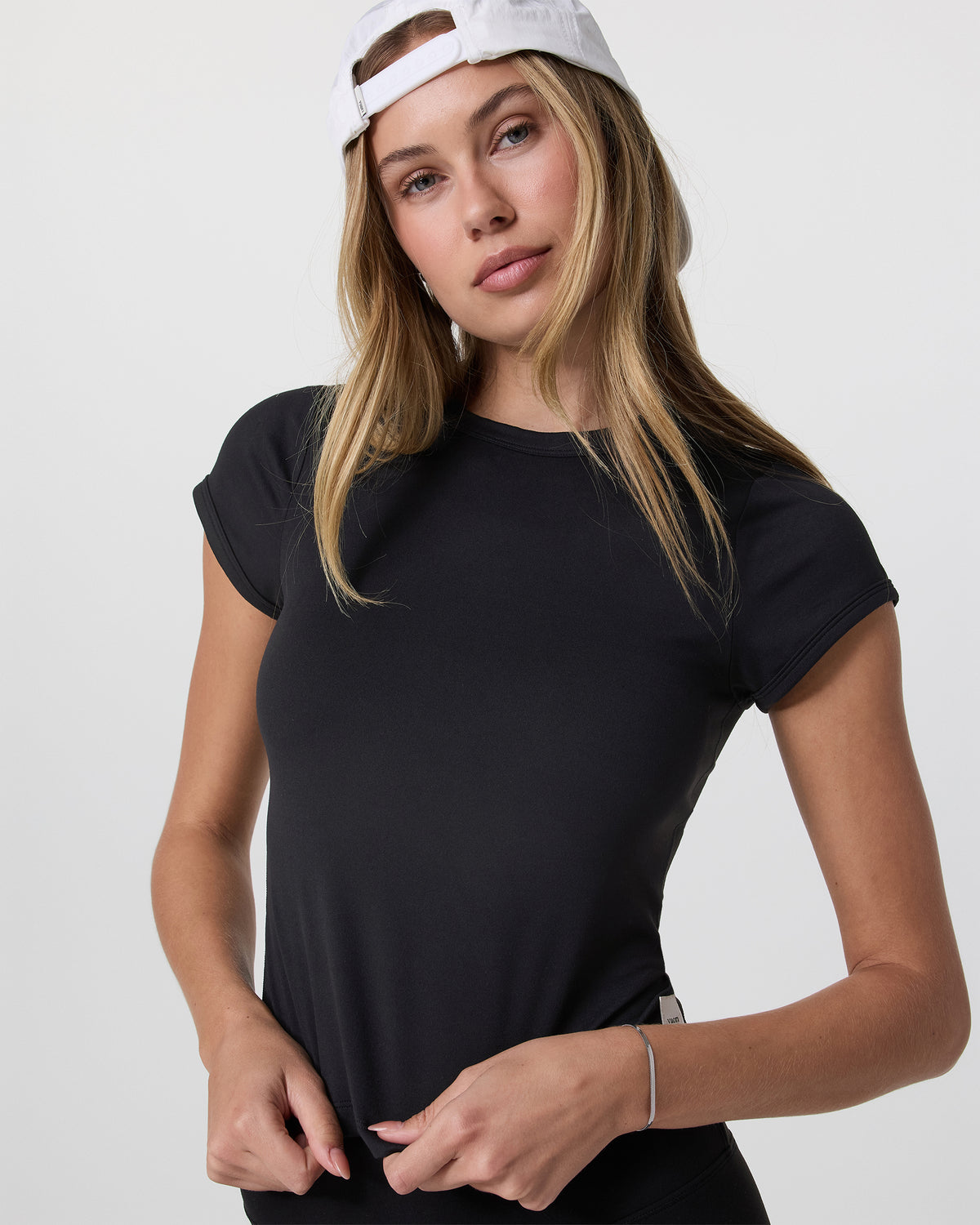 Halo Baby Tee Solid Black | Vuori sale