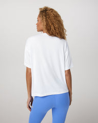 Energy Long Tee Women's White Performance Tee Shirt | Vuori online