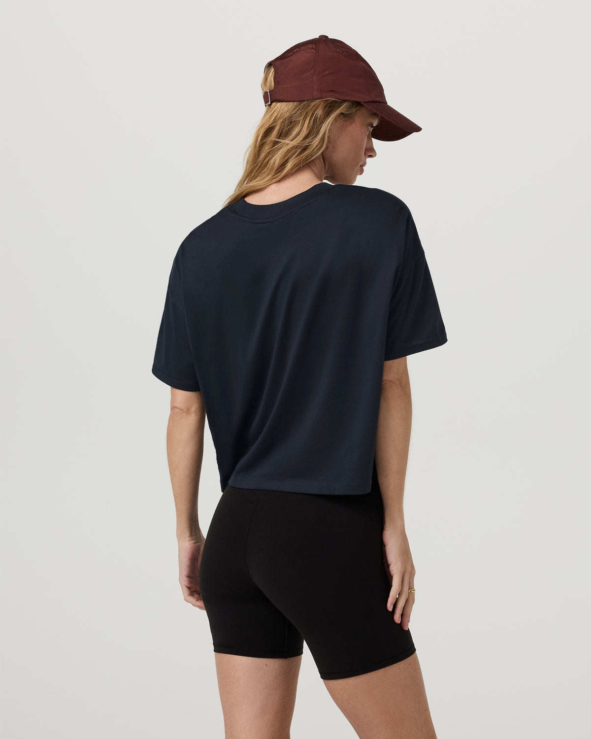 Energy Tee Women's Black Heather Oversized Tee | Vuori discount