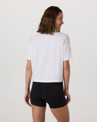 Energy Tee Women's White Oversized Tee | Vuori outlet