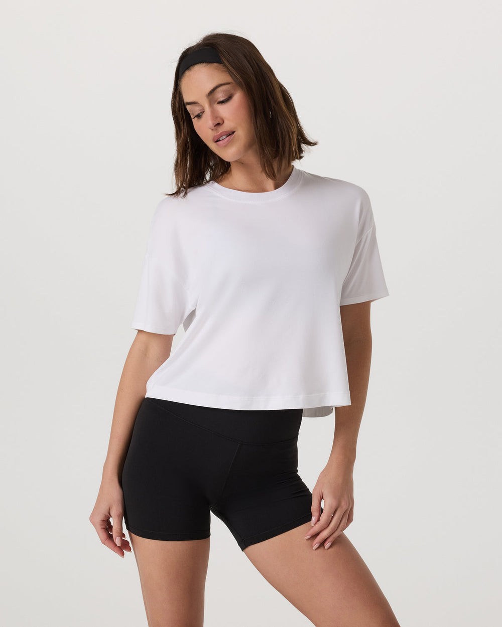 Energy Tee Women's White Oversized Tee | Vuori outlet