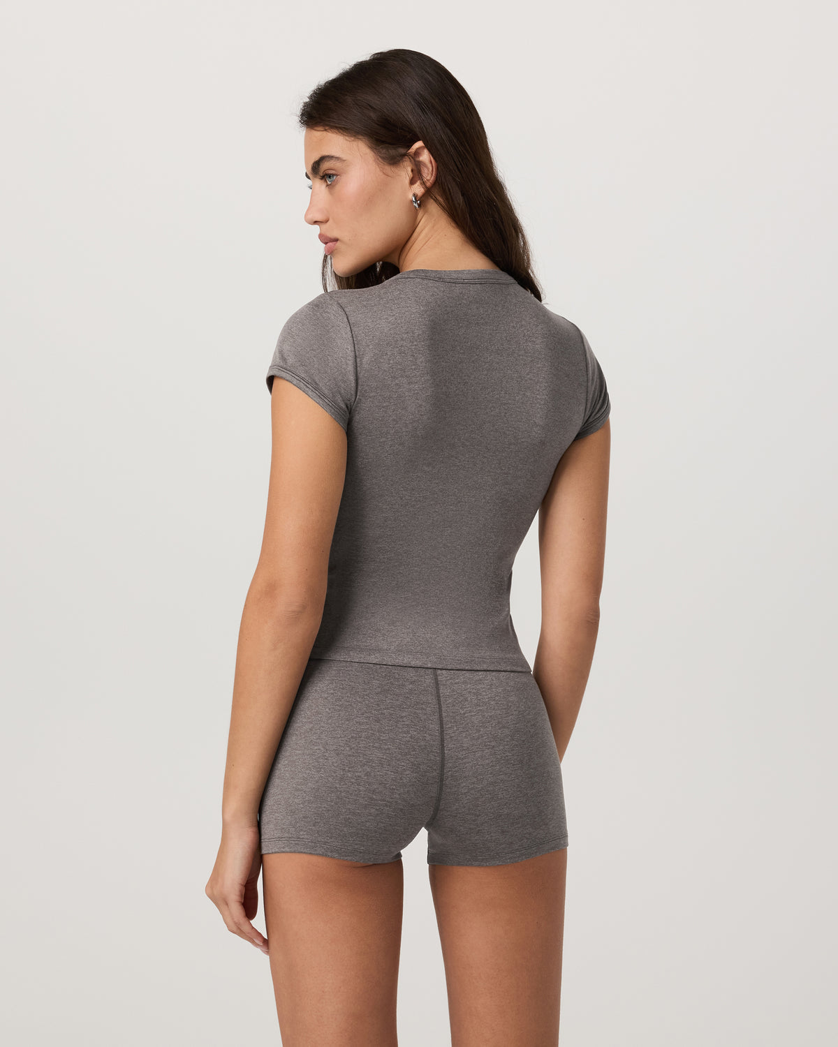 Short Sleeve Halo Baby Tee Women's Chia Heather Tee | Vuori onsale