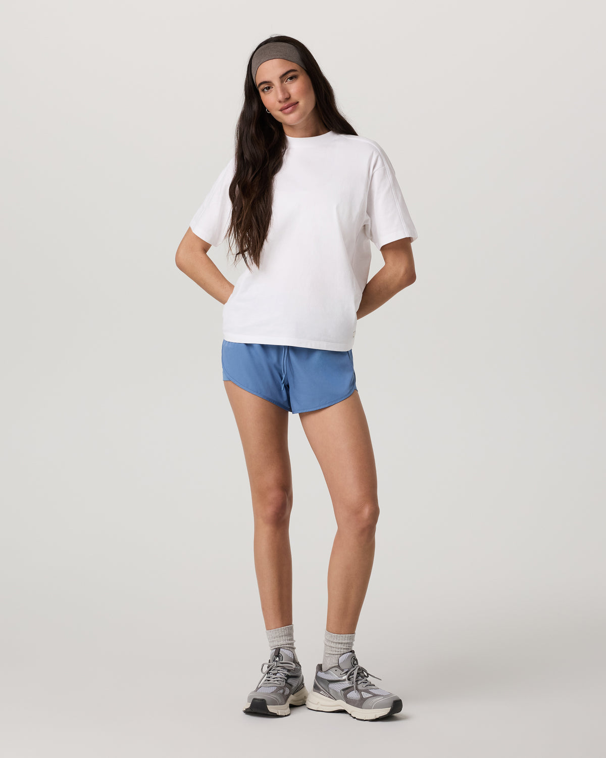 Short Sleeve Heavyweight Oversized Cotton Tee White | Vuori outlet