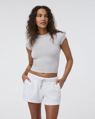Halo Baby Tee Pale Grey Heather | Vuori online