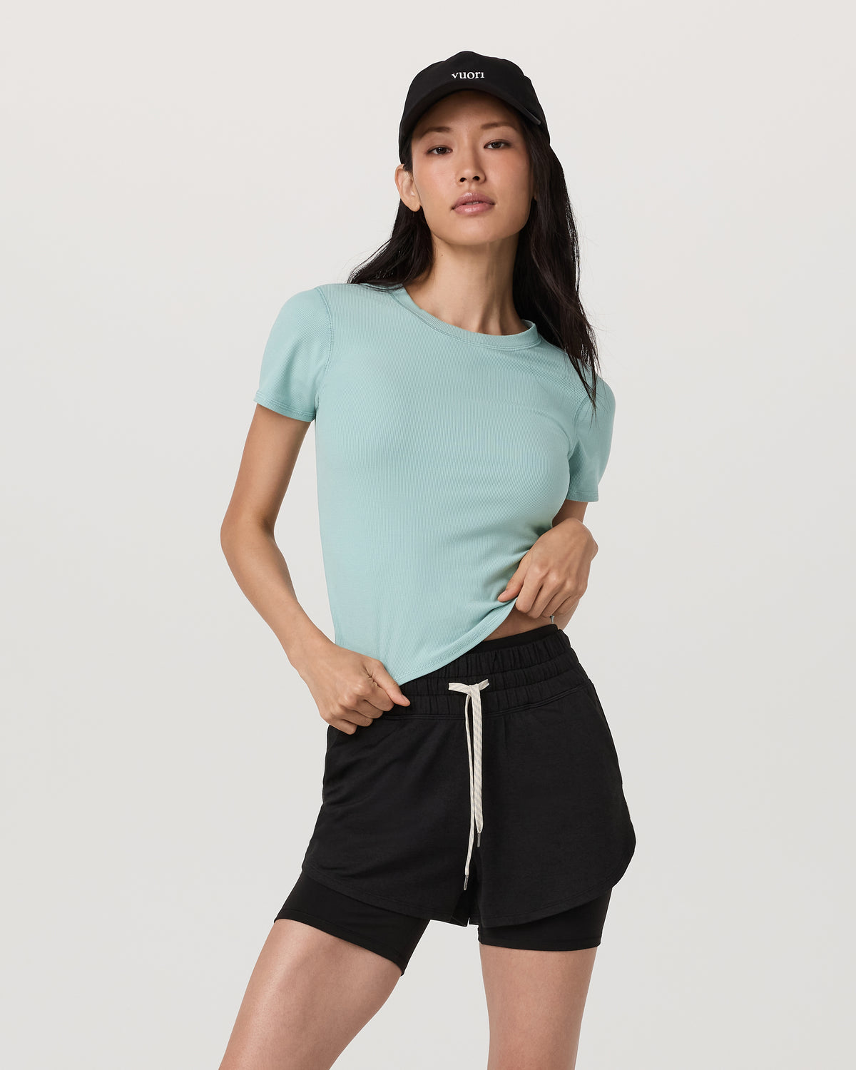 Pose Fitted Tee Sea Spray | Vuori sale