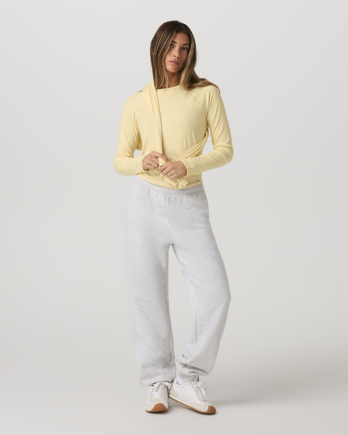 Long Sleeve Pose Crew Women's Lemon Snap Long Sleeve | Vuori online