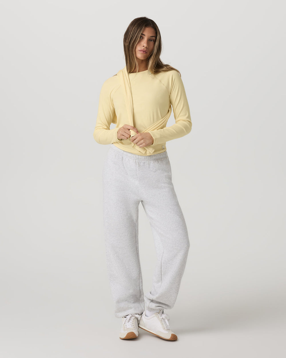 Long Sleeve Pose Crew Women's Lemon Snap Long Sleeve | Vuori online