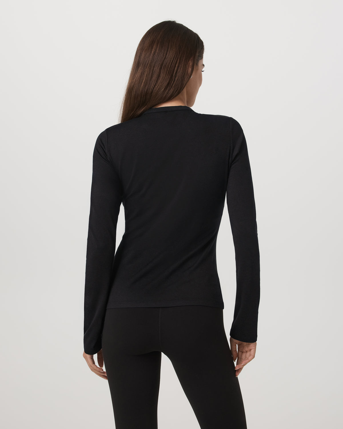 Women's Long Sleeve Halo Snap Cardigan Black Heather | Vuori sale