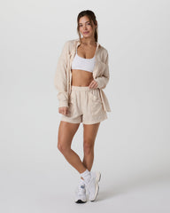 Trestles Twill Button Up Sand Dollar | Vuori sale
