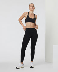 Yosemite Bra Black Strappy Sports Bra | Vuori outlet