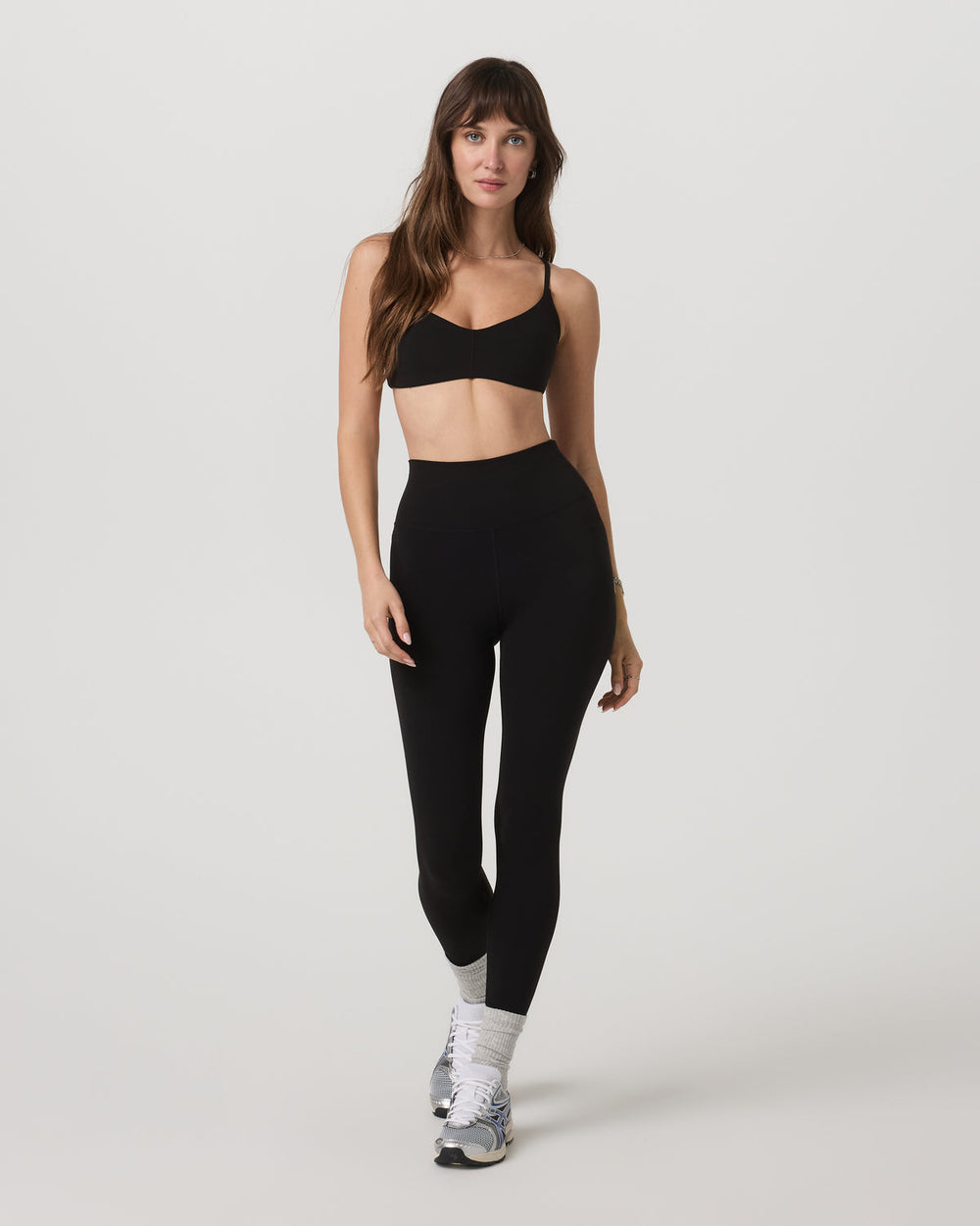 Vuori AllTheFeels™ Strappy Back Bra Women's Black Sports Bra | Vuori for sale