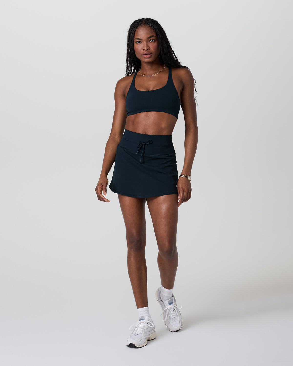 Yosemite Bra Ink Strappy Sports Bra | Vuori shop