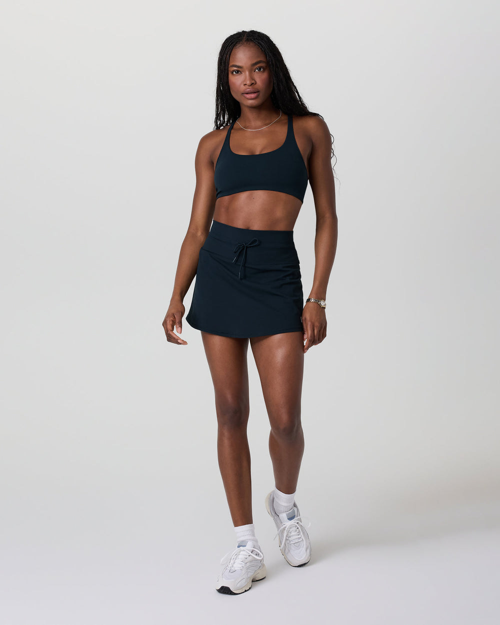 Yosemite Bra Ink Strappy Sports Bra | Vuori shop