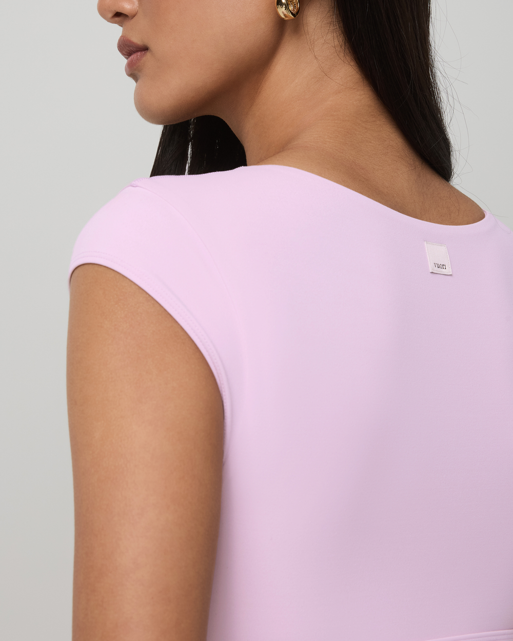Vuori AllTheForm™ Short Sleeve Bra Women's Orchid Whisper Bra | Vuori onsale