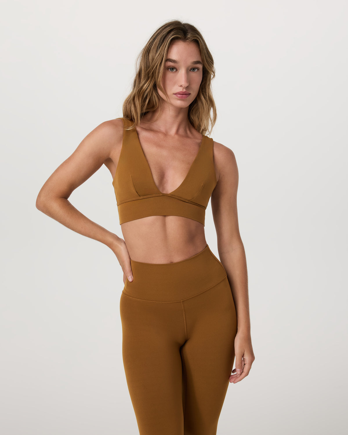 Vuori AllTheFeels™ Triangle Bra Women's Bra in Rum | Vuori sale