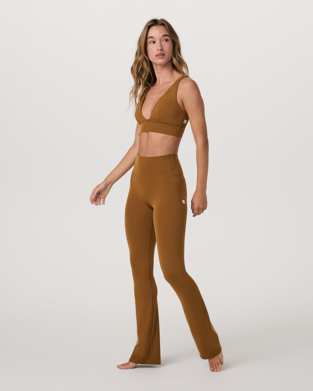 Vuori AllTheFeels™ Triangle Bra Women's Bra in Rum | Vuori sale