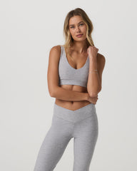 Elevation Rhythm Bra Light Heather Grey | Vuori online