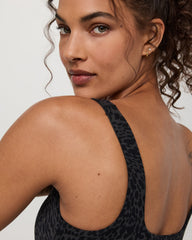 Vuori AllTheForm™ Bra Black Blurred Torrent Sports Bra | Vuori shop