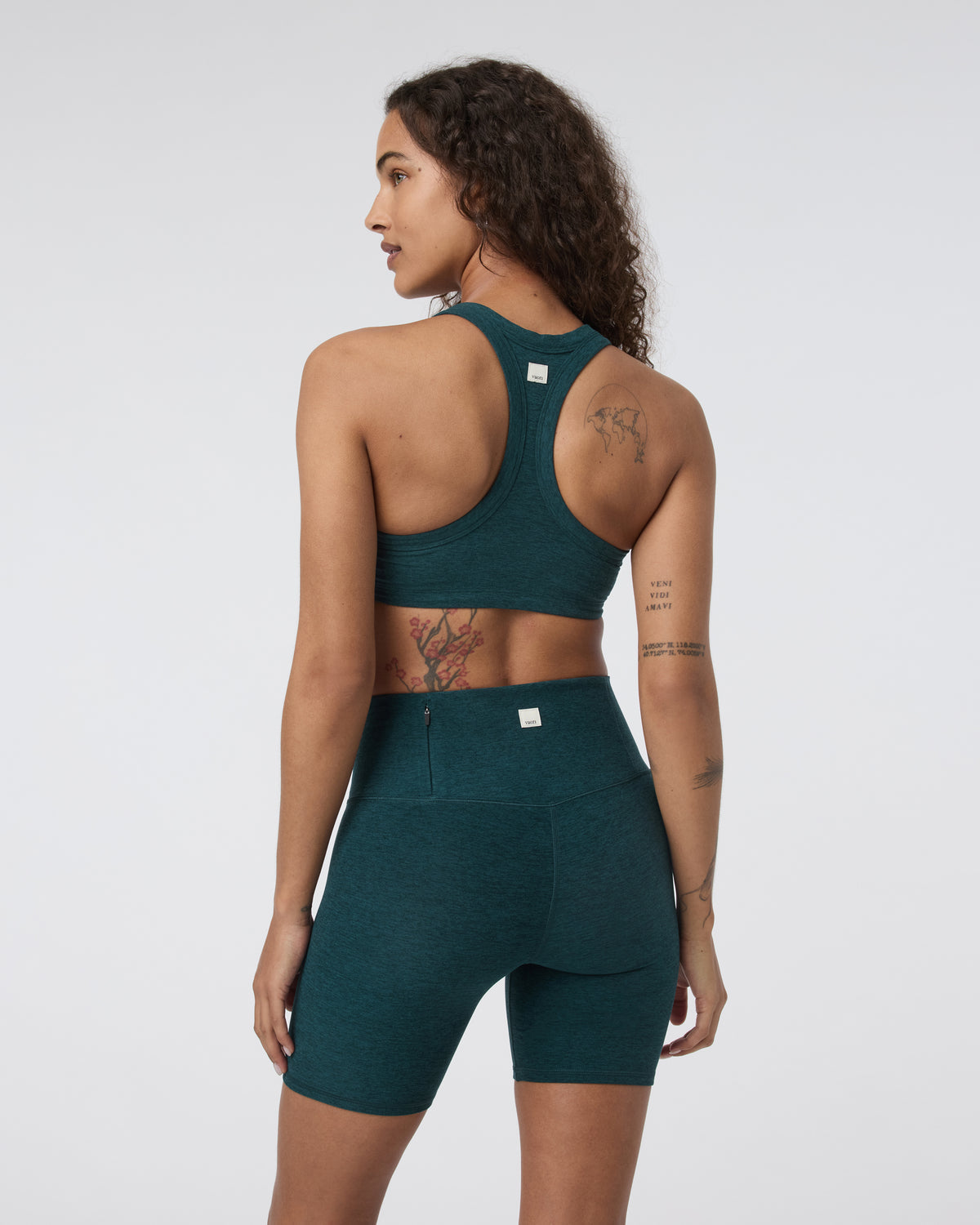 Elevation Racer Bra Moss Heather | Vuori onsale