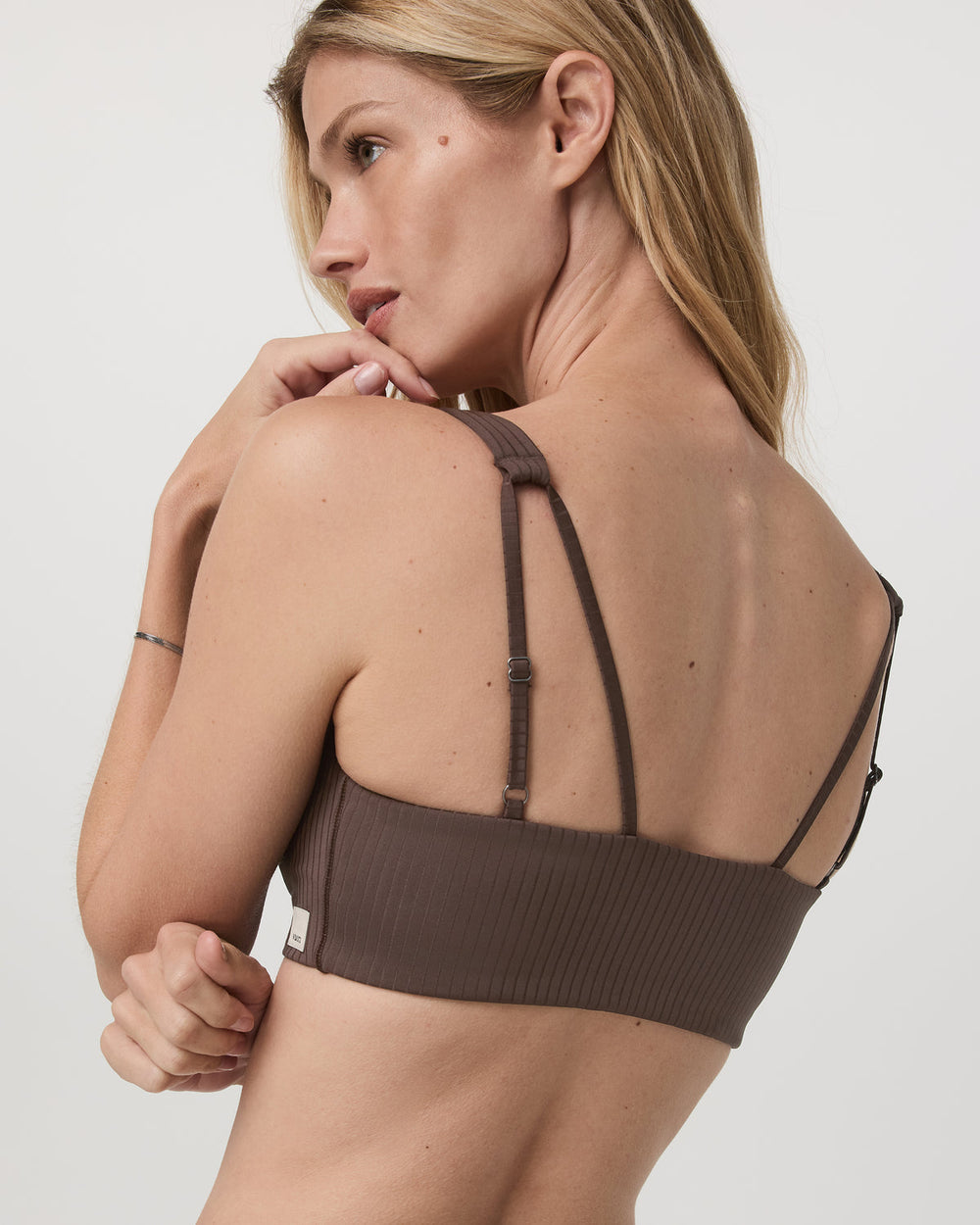 Inversion Rib Bra Women's Java Sports Bra | Vuori outlet